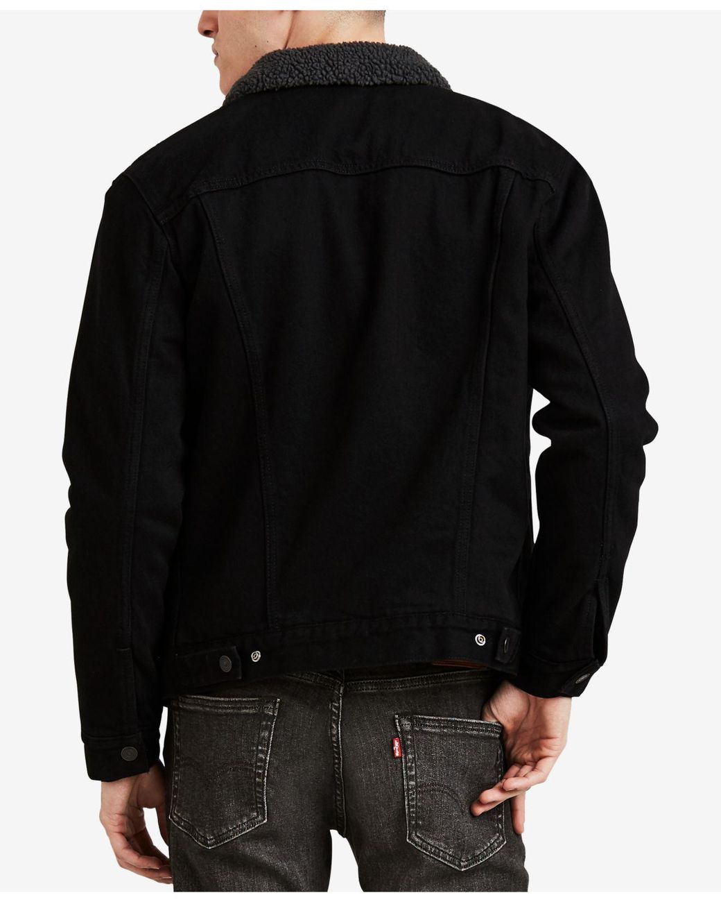 levi's sherpa trucker jacket duvall