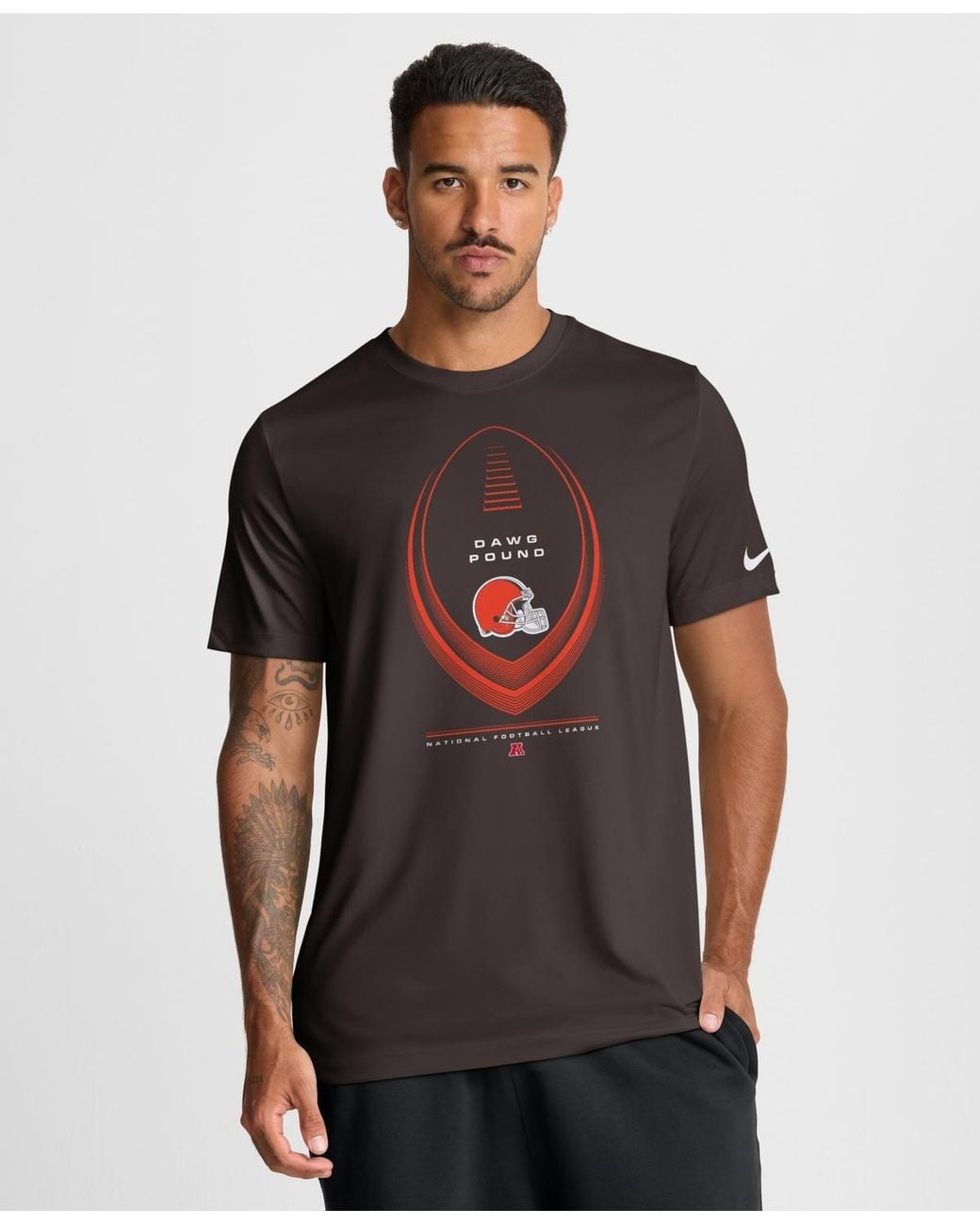 Nike Cleveland S Legend Icon Dri-fit T-shirt in Black for Men | Lyst