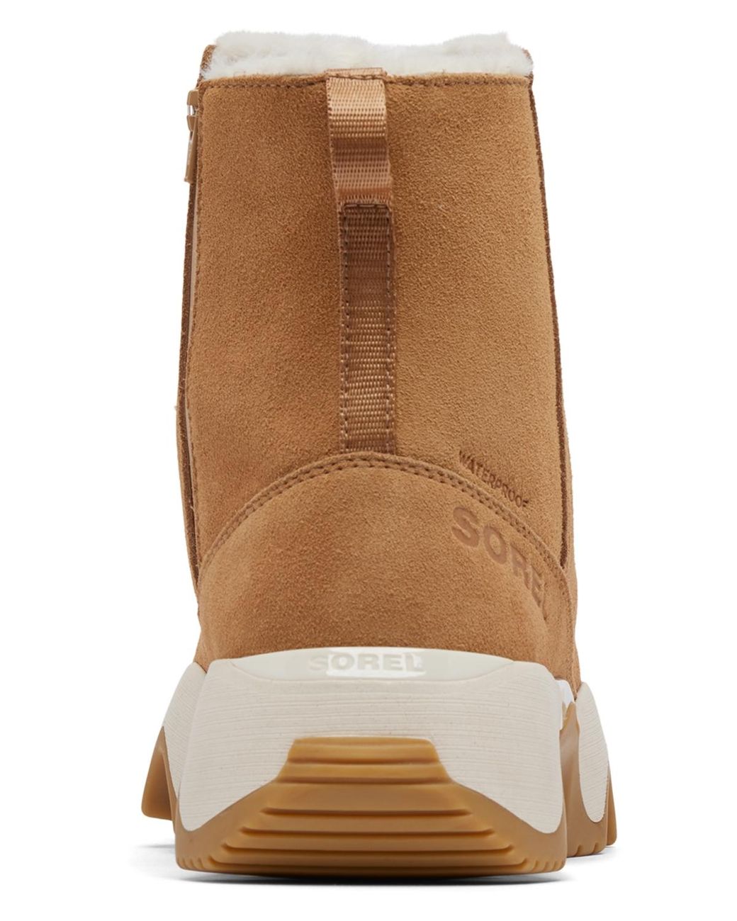 Sorel Kinetic Impact Short Booties in Brown Lyst