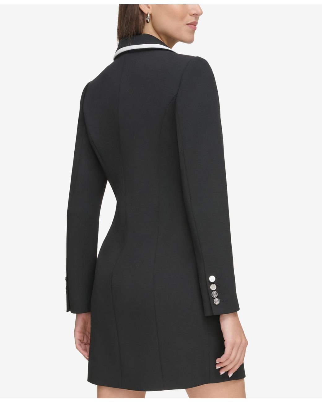 Karl Lagerfeld Blazer Dress in Black Lyst