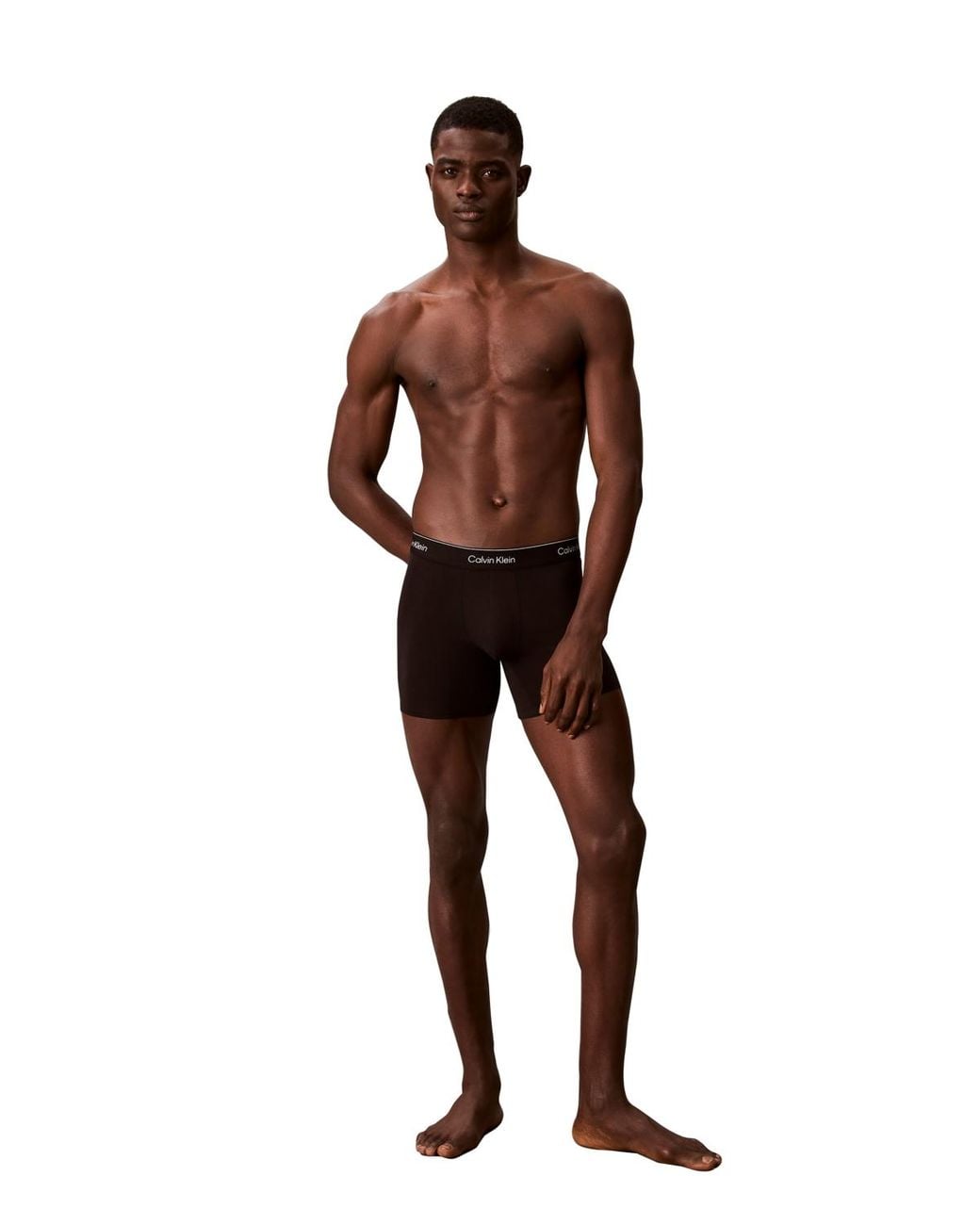Calvin Klein Black Infinity Bond Boxer Briefs for men
