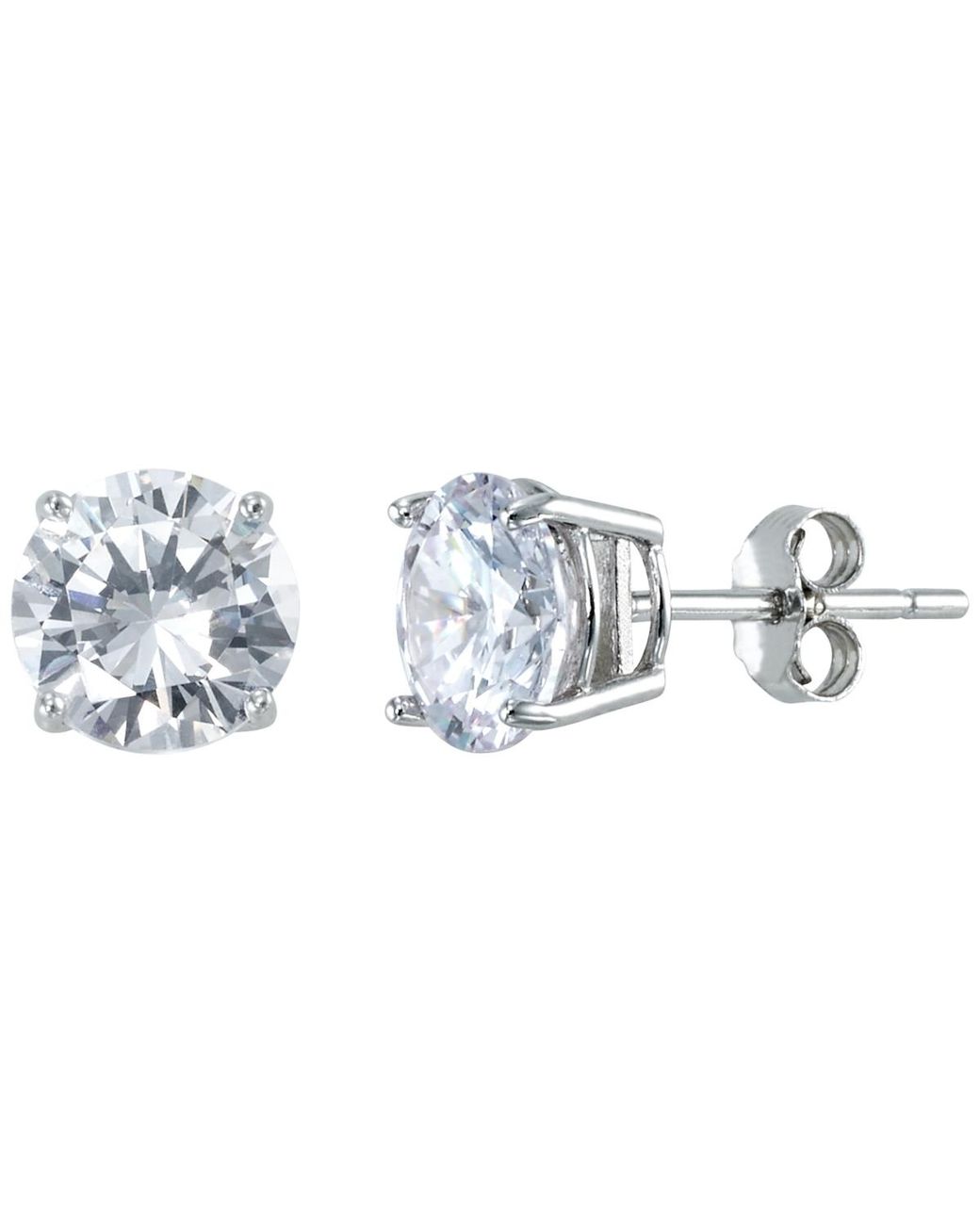 Macy's White 2-pc. Diamond Earrings Set