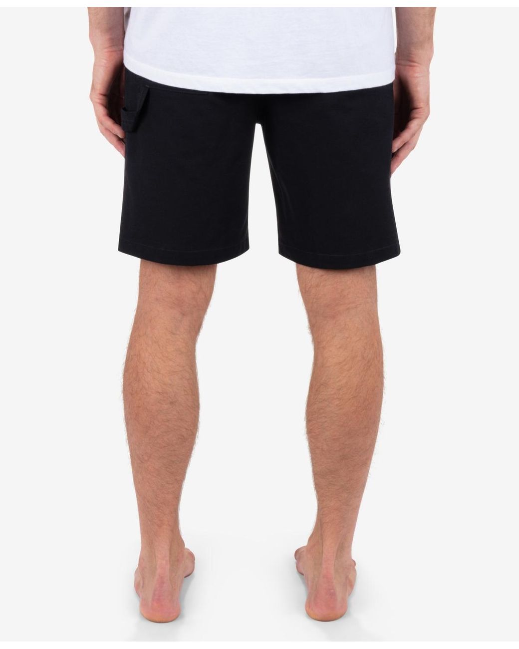 Hurley Black Industry 20â Walkshorts for men