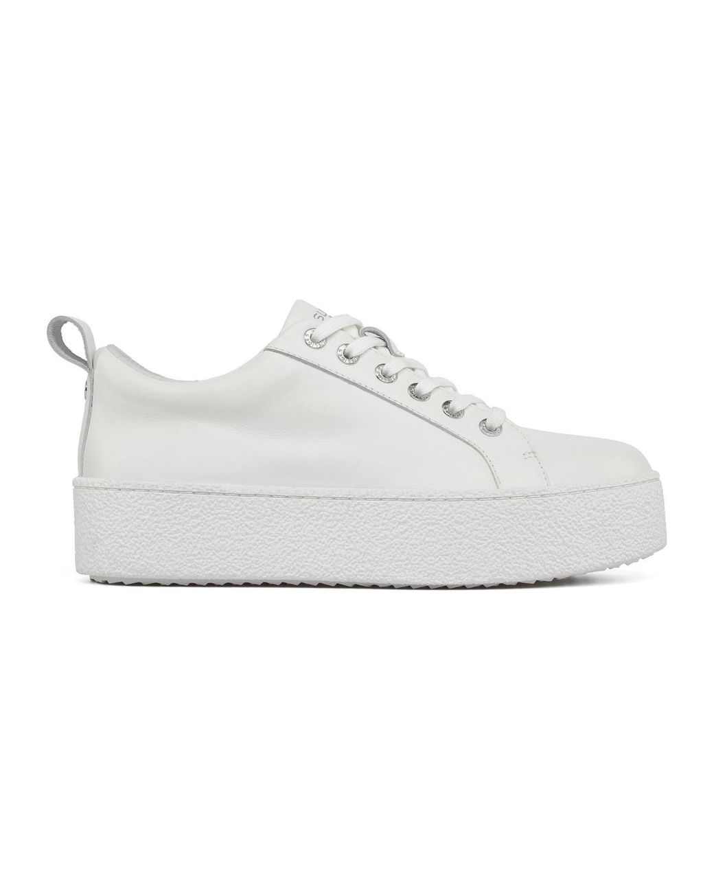 J/Slides White Victor Suede Sneaker