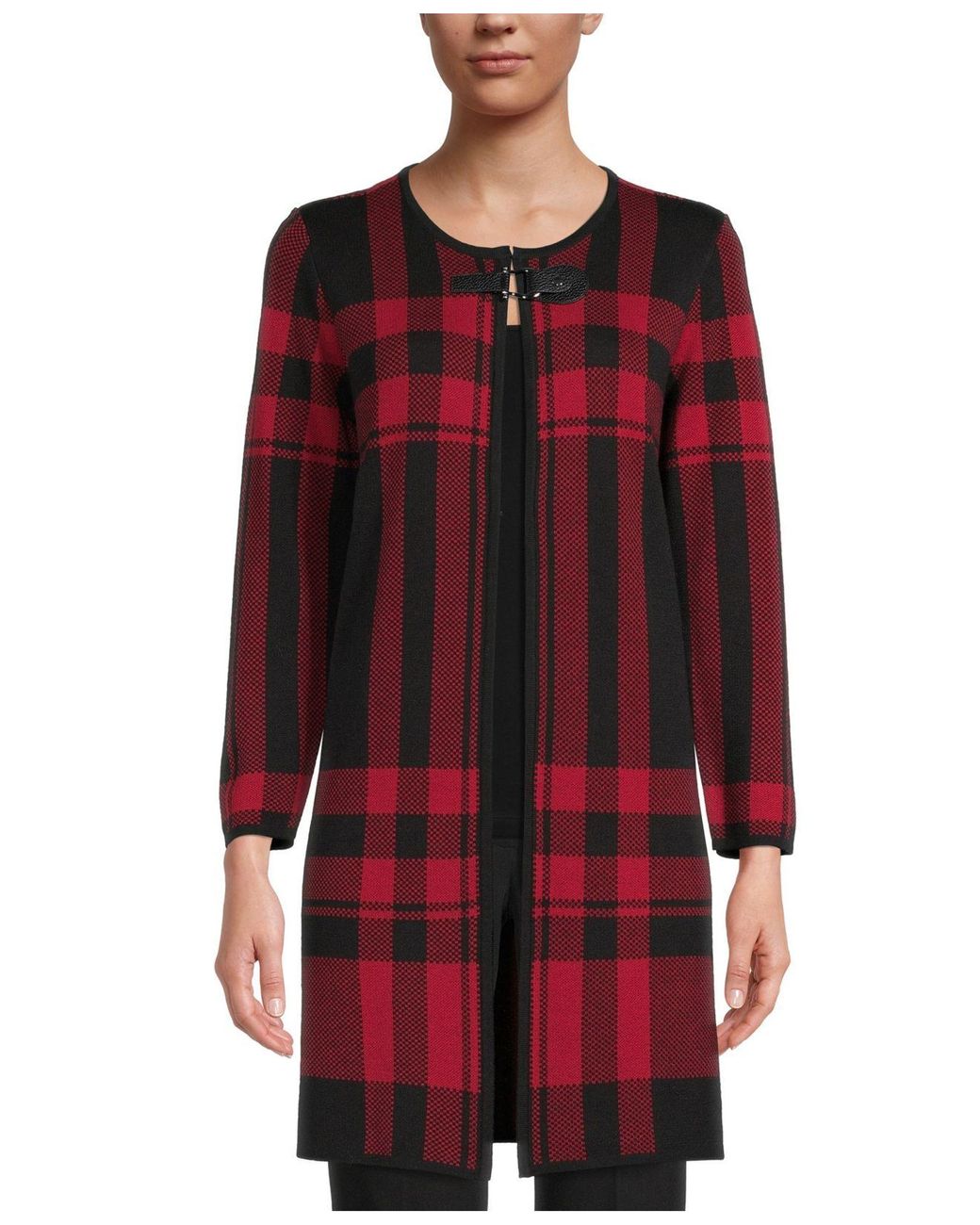kasper plaid jacket