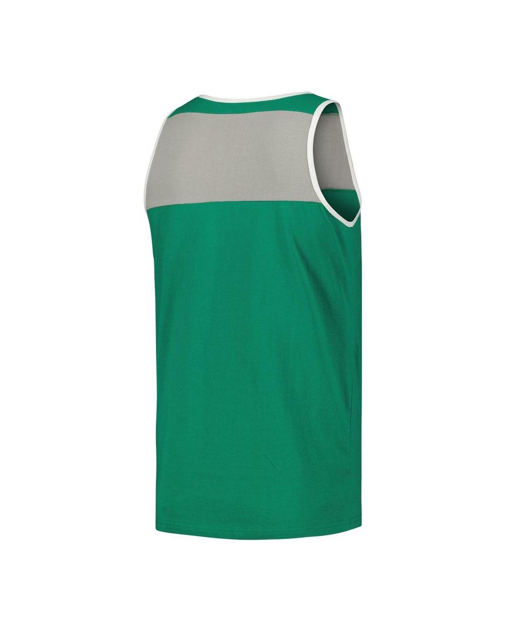 Men's Boston Celtics Larry Bird Mitchell & Ness Kelly Green/White Hardwood  Classics Reversible Tank Top