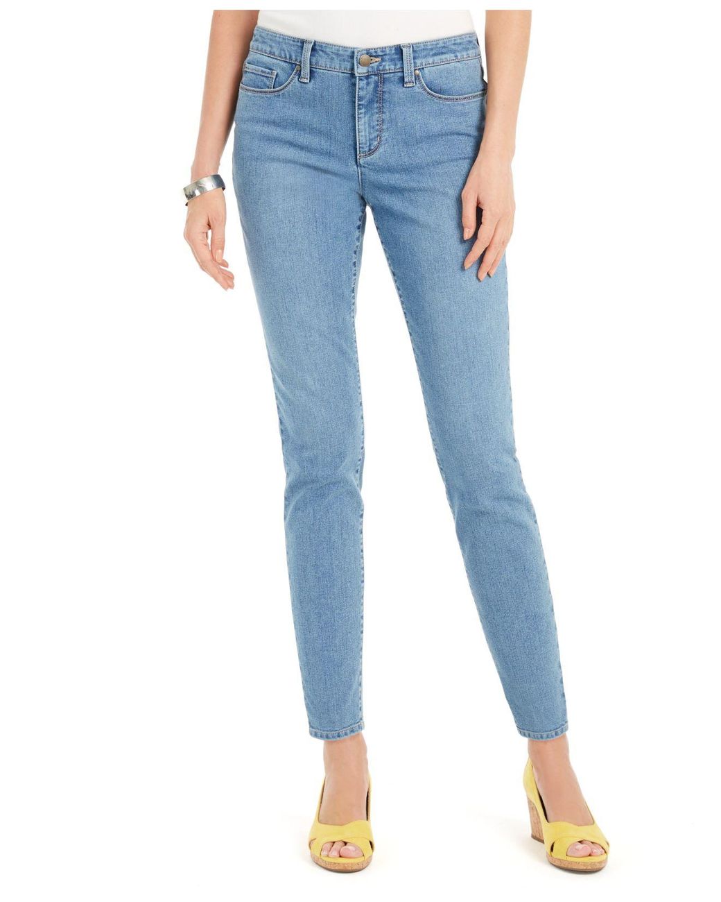 macy's charter club bristol skinny ankle jeans