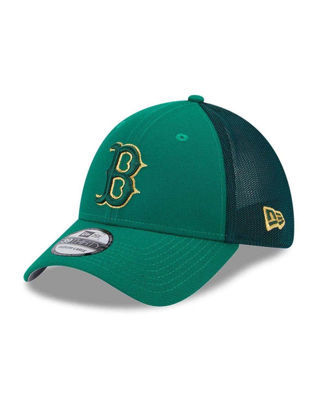 KTZ Boston Red Sox St. Patty Classic 39Thirty Cap in Green for Men