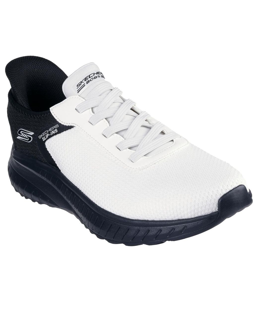 Skechers Slip ins Bobs Sport Squad Chaos Memory Foam Casual Sneakers From Finish Line in White for Men Lyst