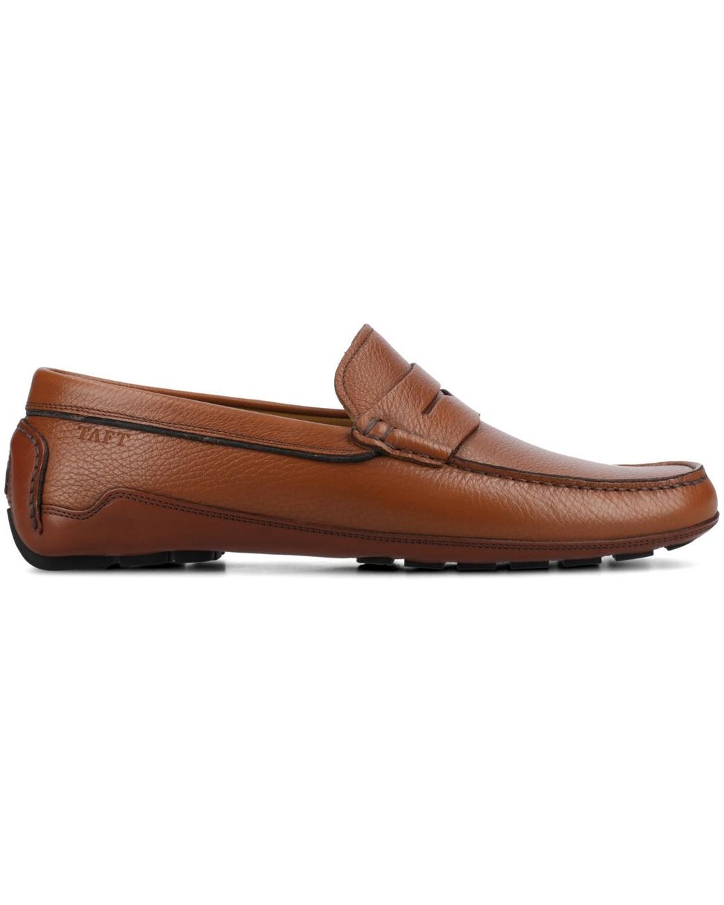 Taft Brown Luke Driver Moc Loafers for men