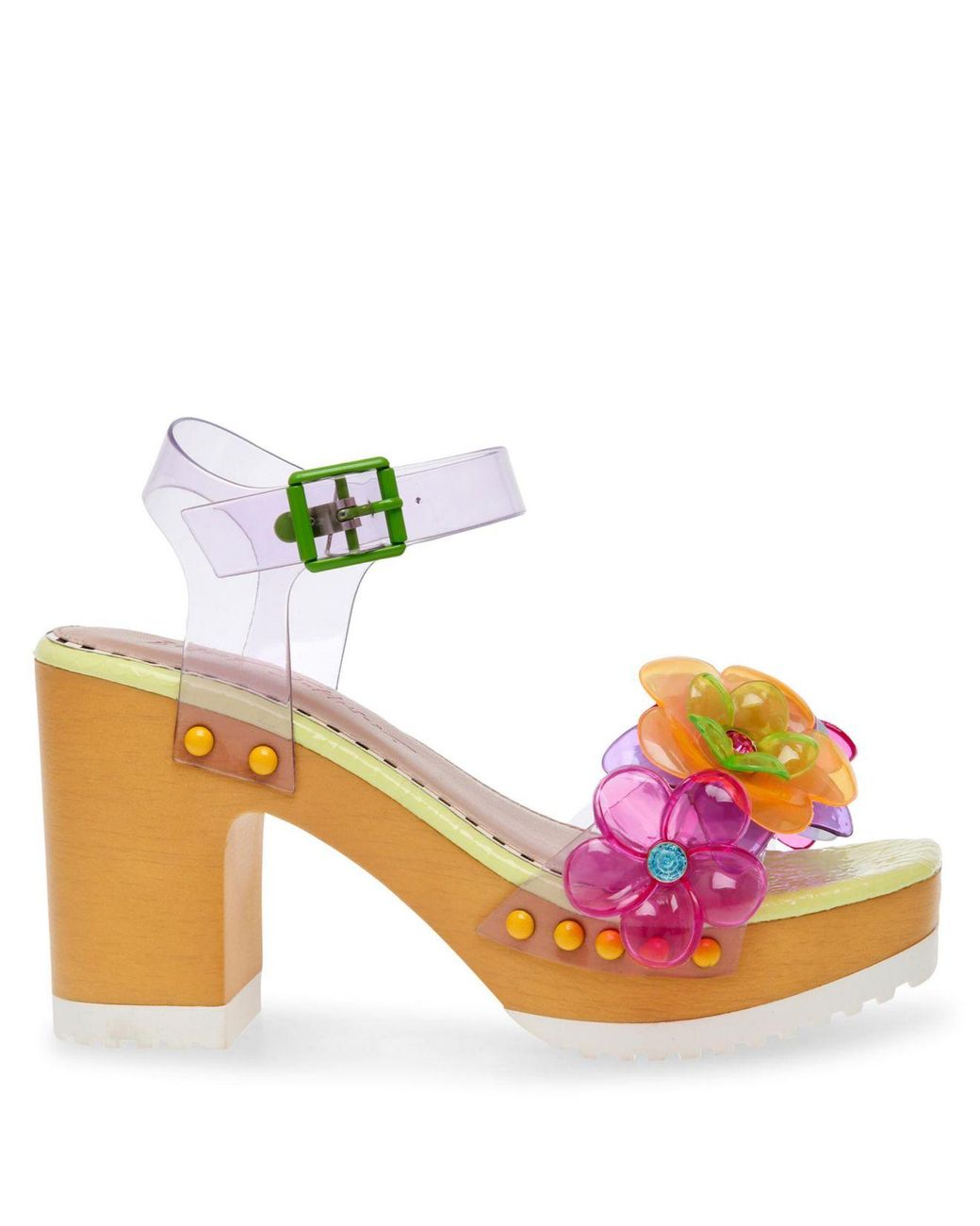 Betsey johnson tobie hot sale embellished platform sandals