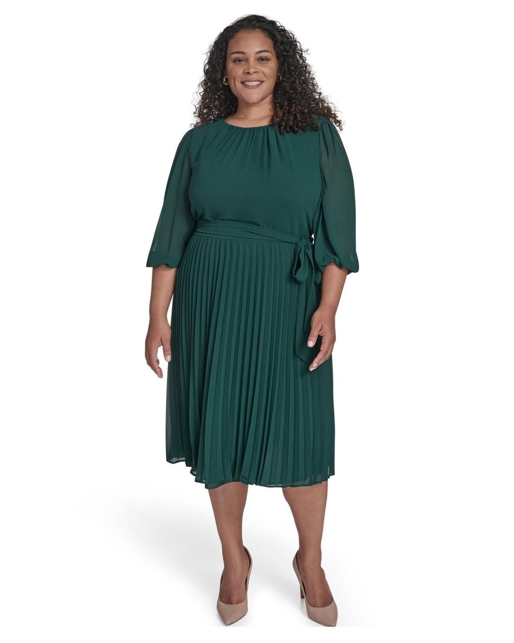 jessica howard fall dresses Jessica Howard Women's Sleeveless Waist Tie Midi Dress