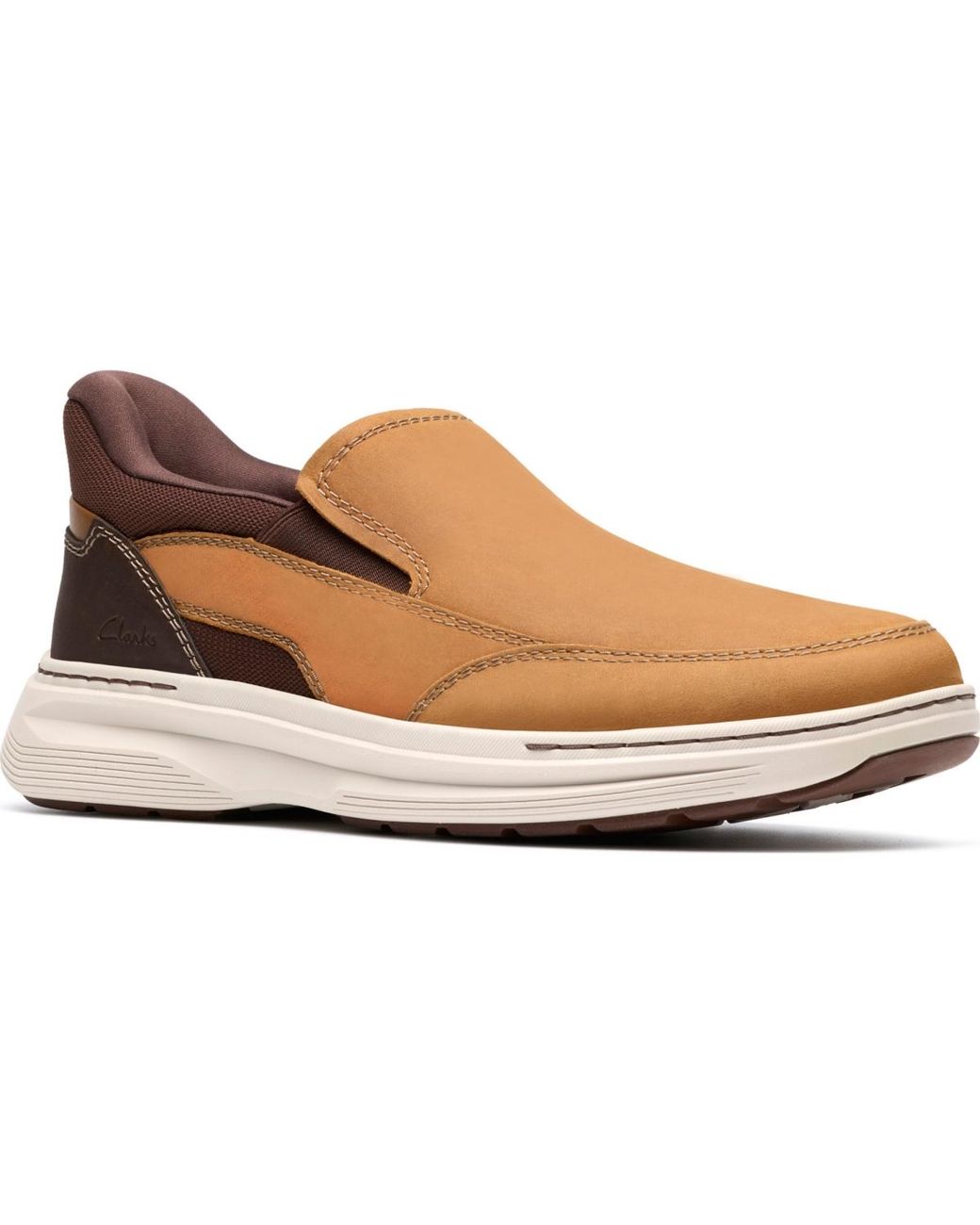 Clarks Brown Craftwell Step Casual Sneakers for men