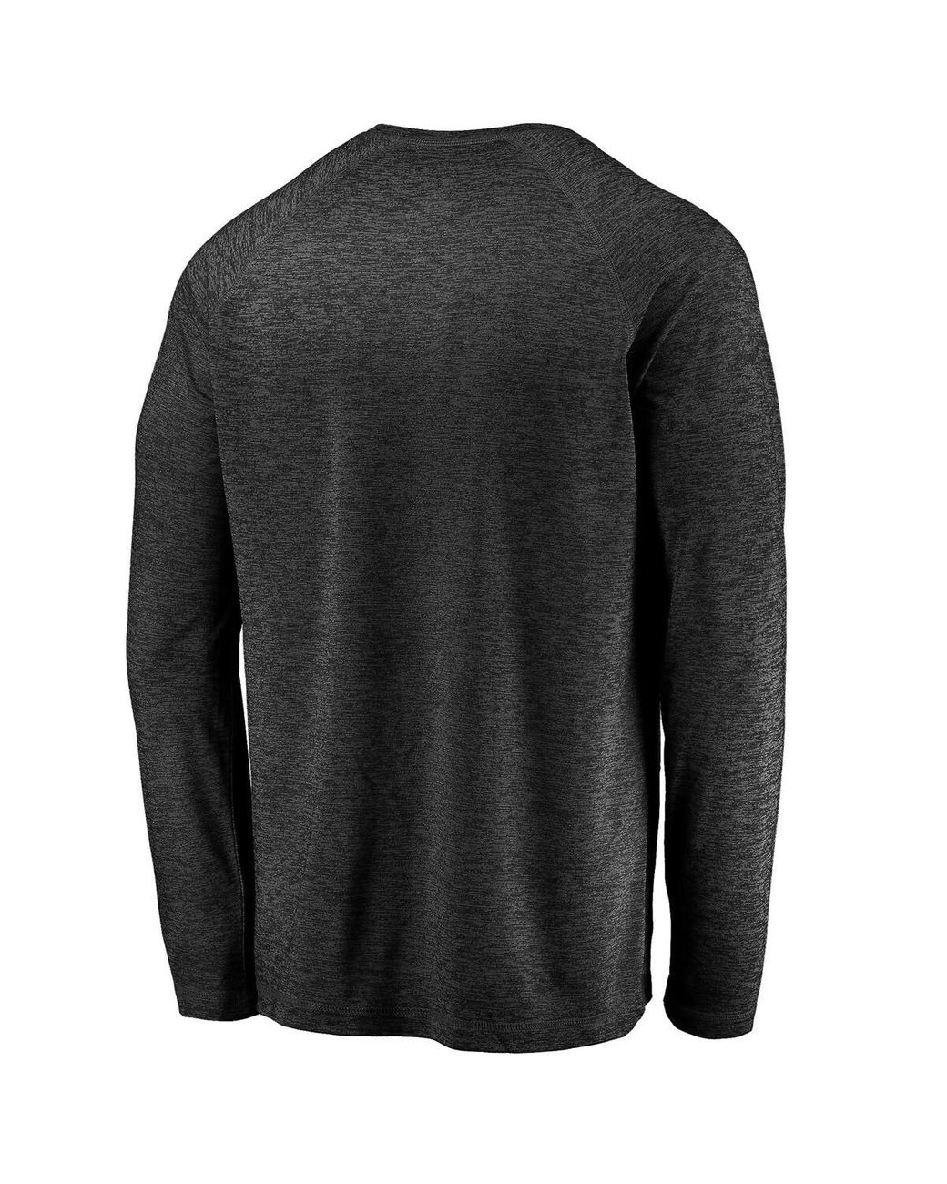 Fanatics Green Bay Packers Iconic Striated Dark Logo Raglan Long Sleeve ...