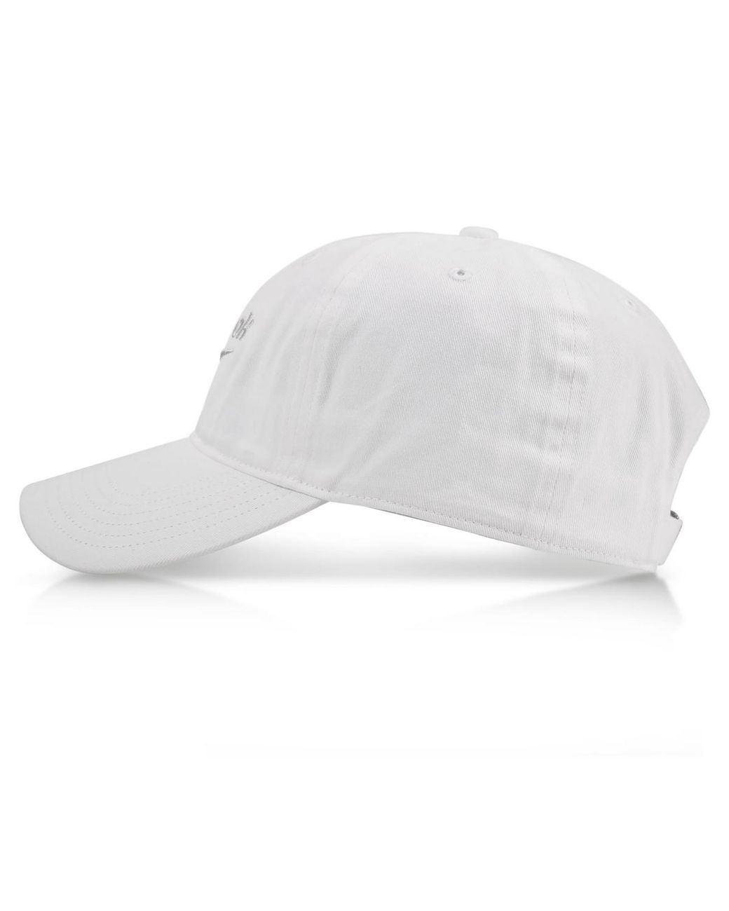 White Reebok Cap Reebok Twill Logo Cap in White for Men | Lyst