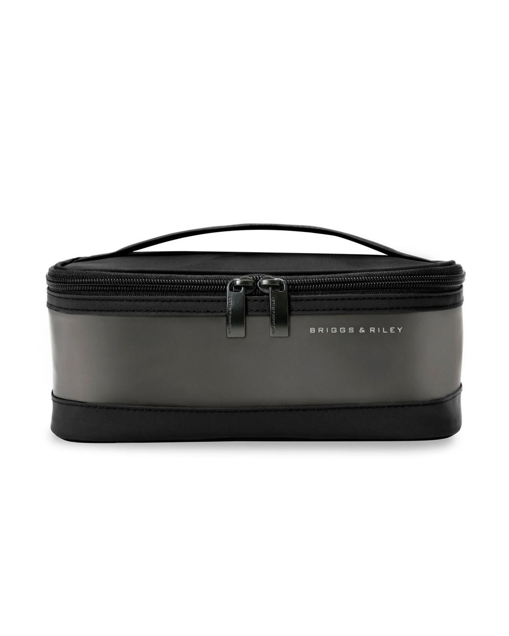 Briggs & Riley Black Travel Essentials Translucent Essentials Case