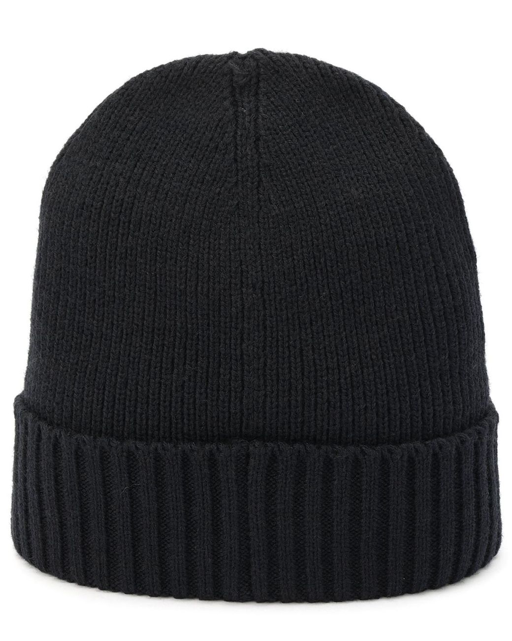 Tommy Hilfiger Black Core Flag Rib Cuff Hat for men