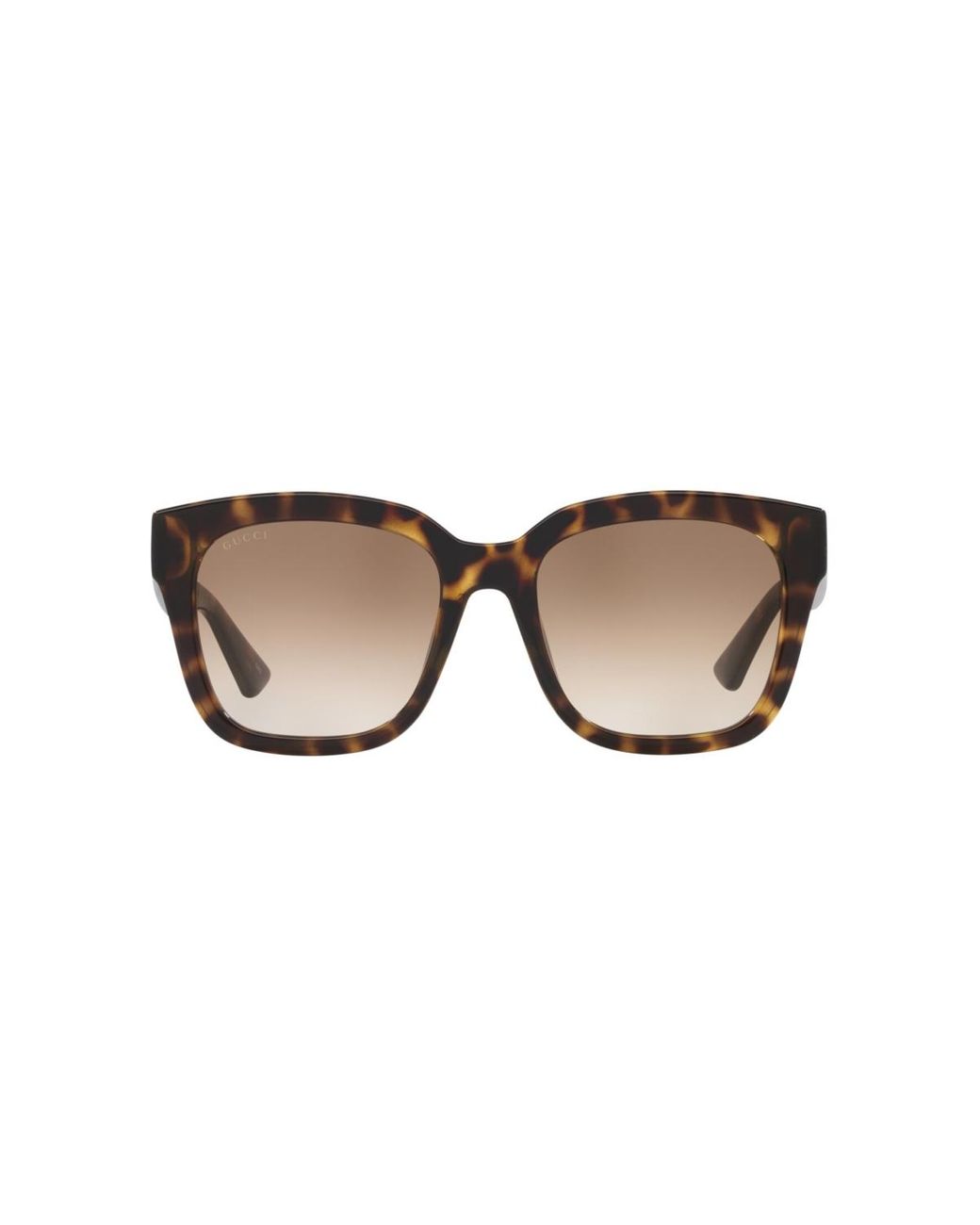 Gucci Brown Rectangle Sunglasses
