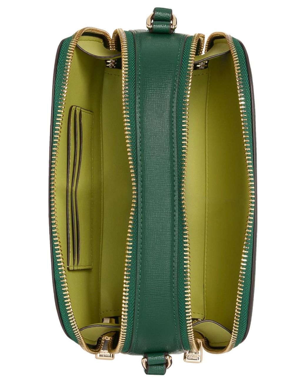 デドダム　② Kate Spade Devin Saffiano Leather Double Zip Dome Crossbody
