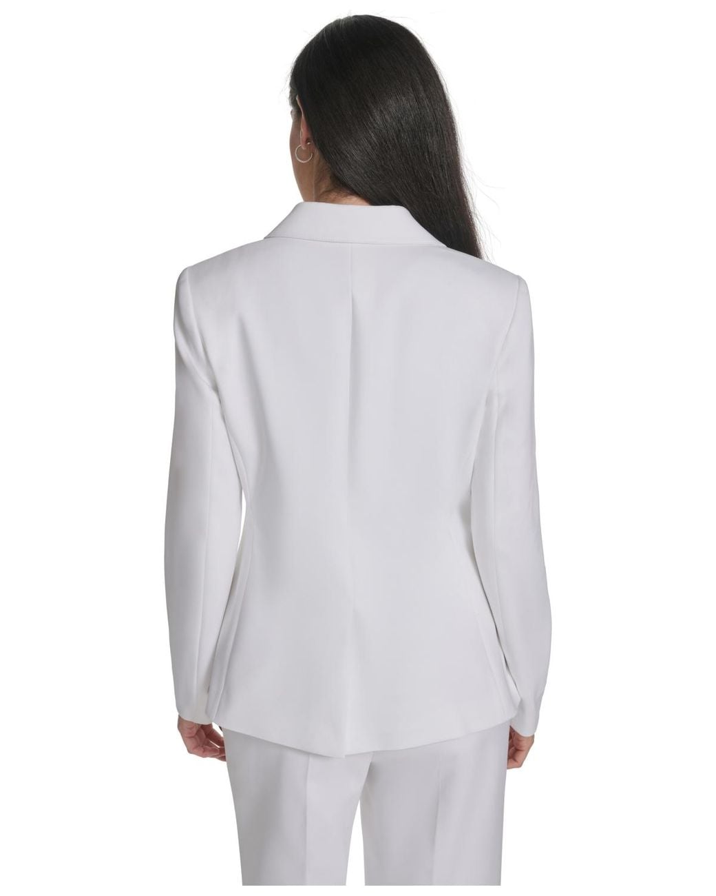 Calvin Klein White Two-button Jacket