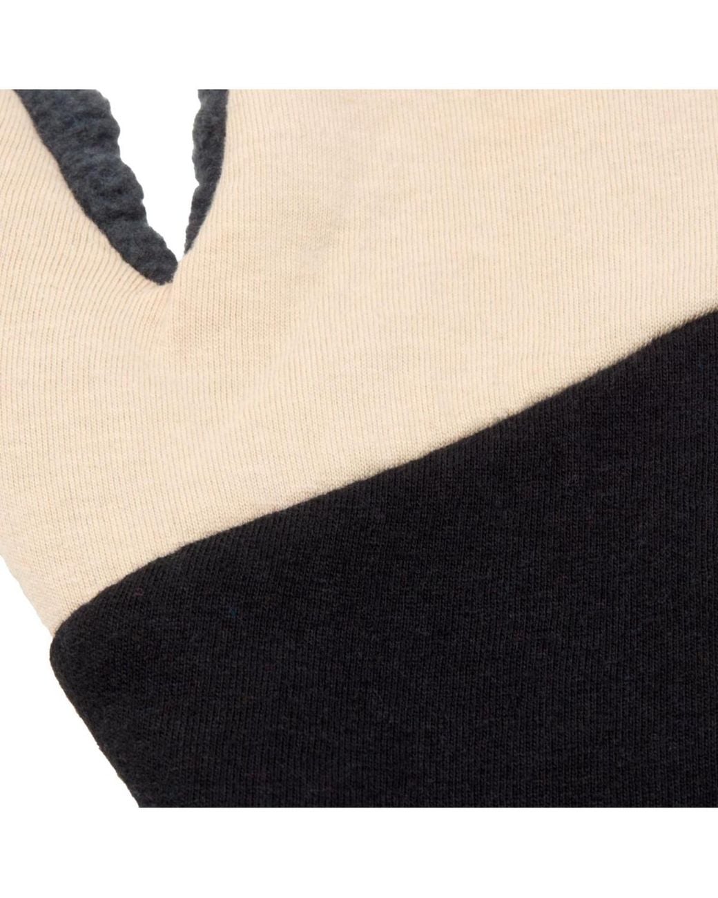 feel good Multicolor Artisan Crafted Fleece Lined Color Block Fingerless Gloves