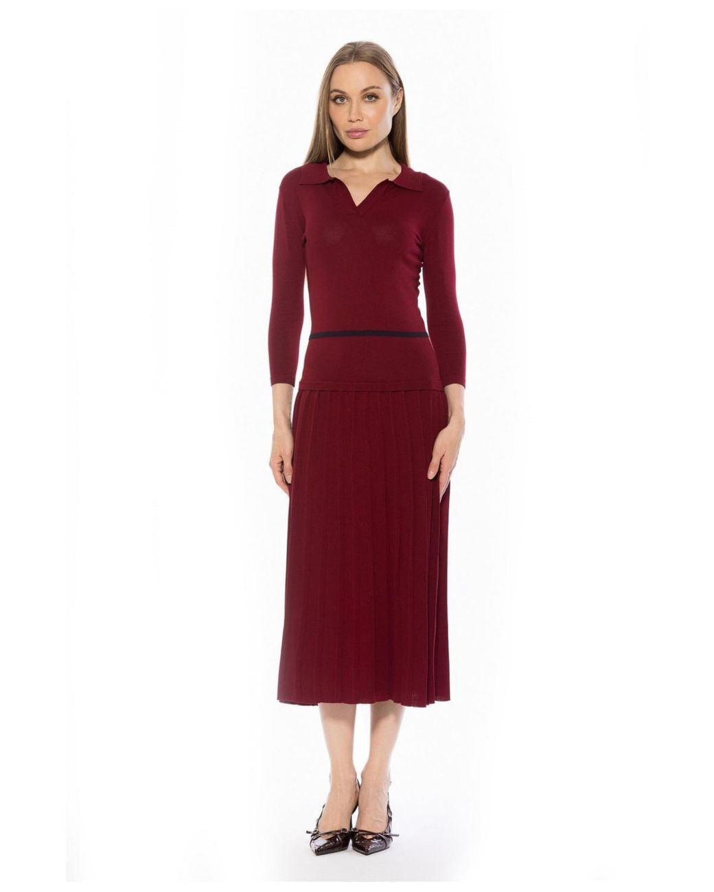 Alexia Admor Red Sable Dress
