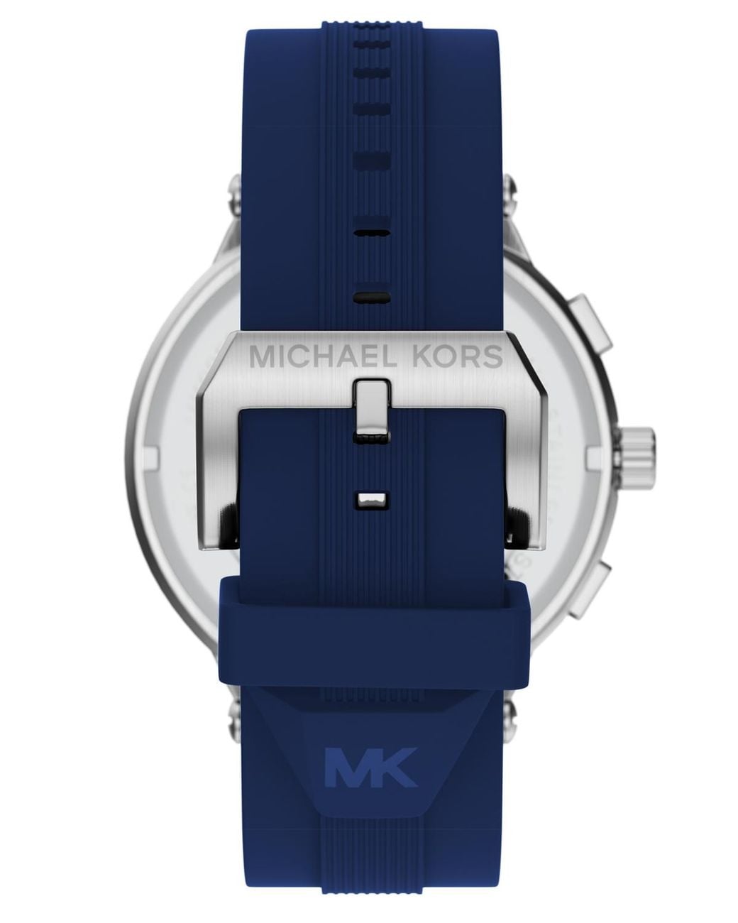 Michael Kors Blue Billie Chronograph Silicone Watch for men