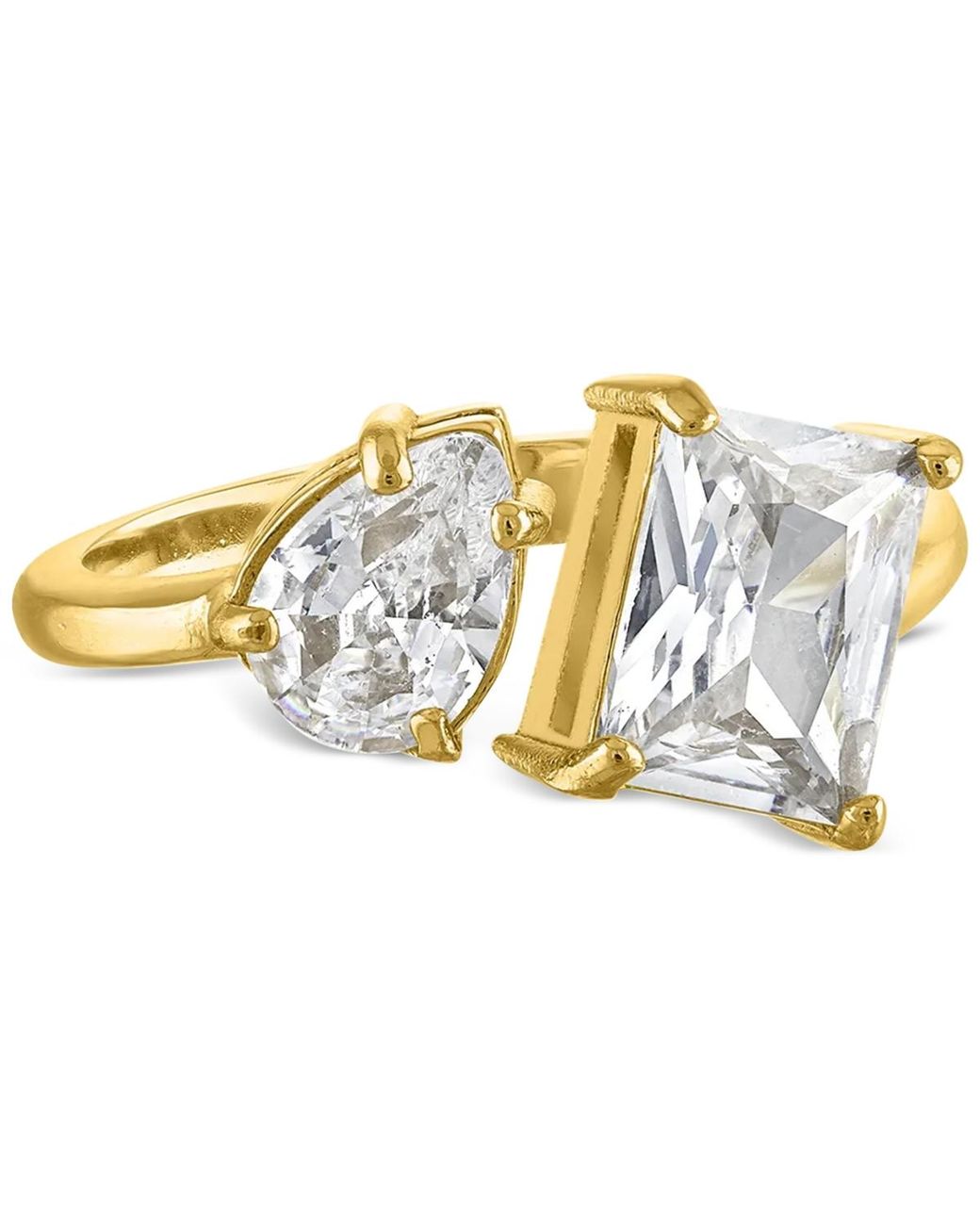 BEN ONI White Brittany Adjustable Ring