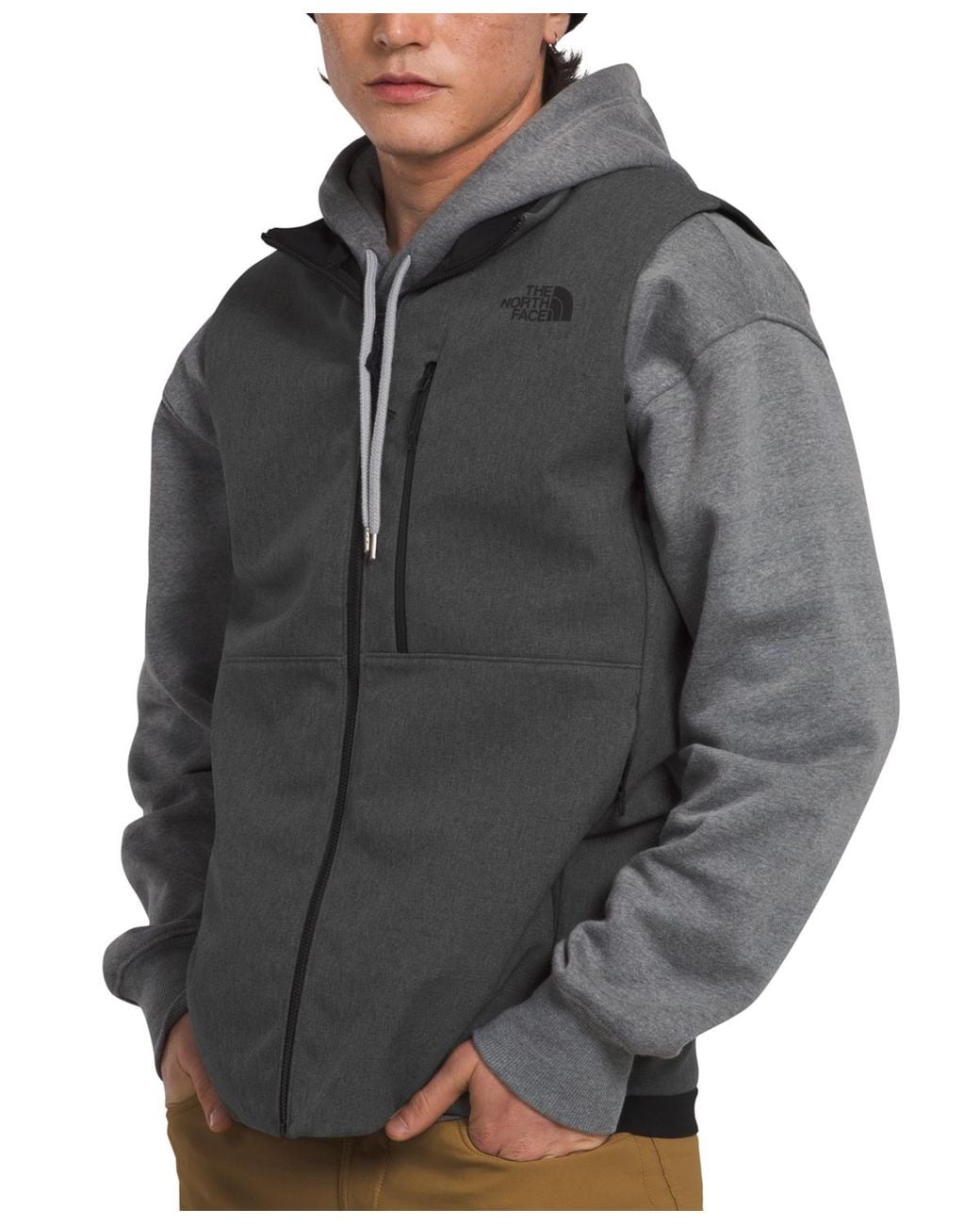 The North Face Gray Apex Bionic Vest for men