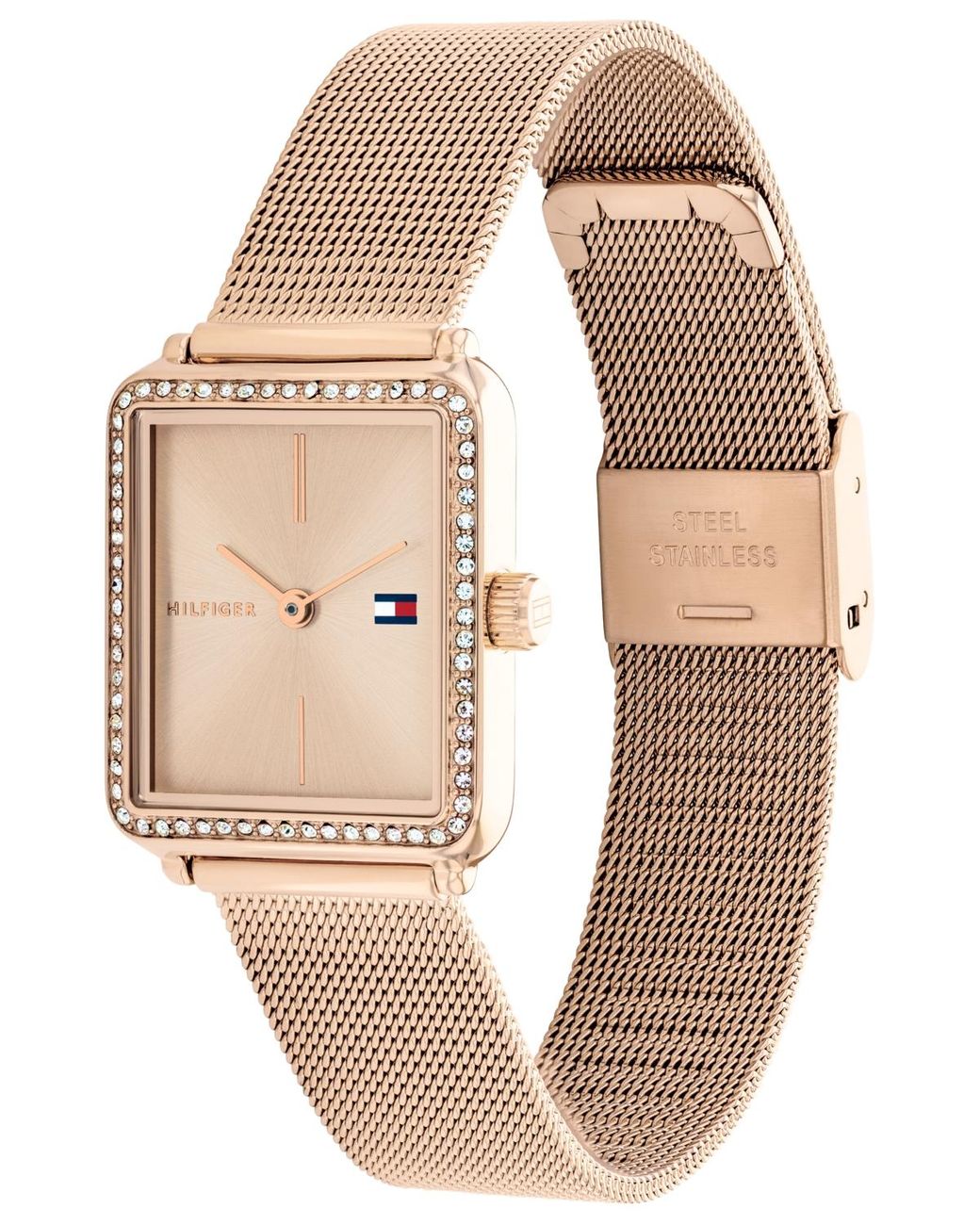 Tommy Hilfiger Natural Quartz -tone Stainless Steel Bracelet Watch