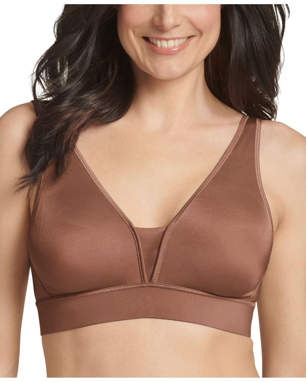 Jockey Synthetic Forever Fit? V-neck Unlined Bra 2997 - Lyst
