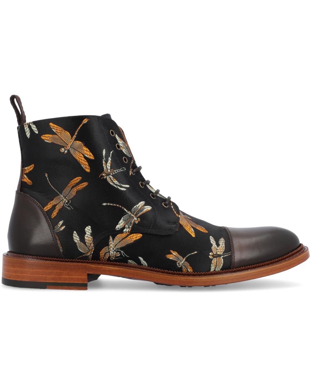 Taft Black Jack Lace-up Cap-toe Boot for men