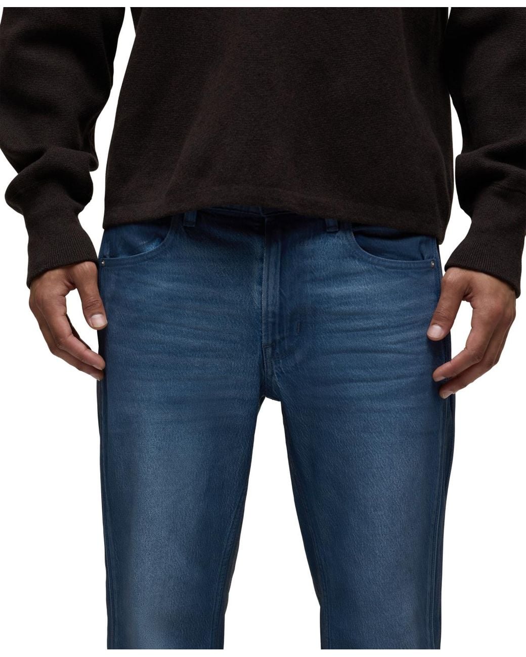 Hudson Blue Walker Track Zip-fly Bootcut Jeans for men