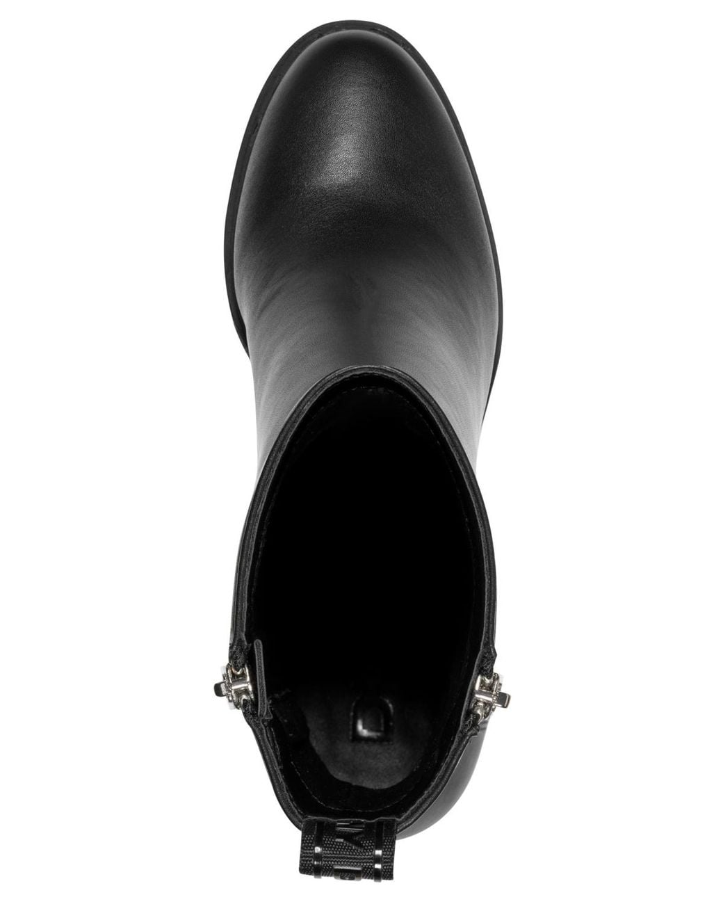 DKNY Black Talley Platform Booties