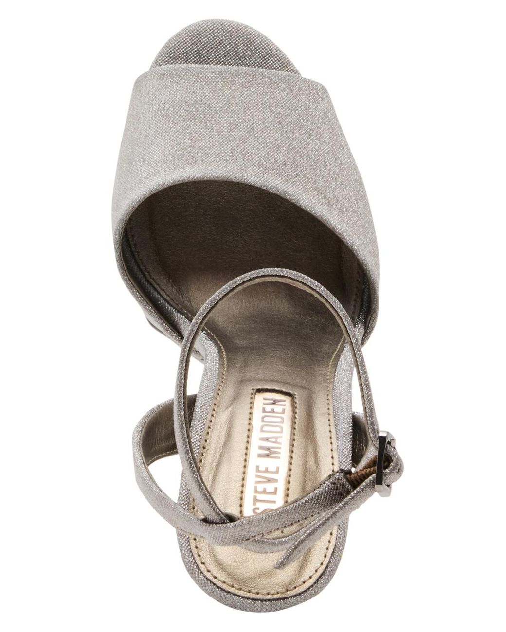knee length dresses for ladies Steve Madden Partay Womens Iridescent Stiletto Heels - Silver