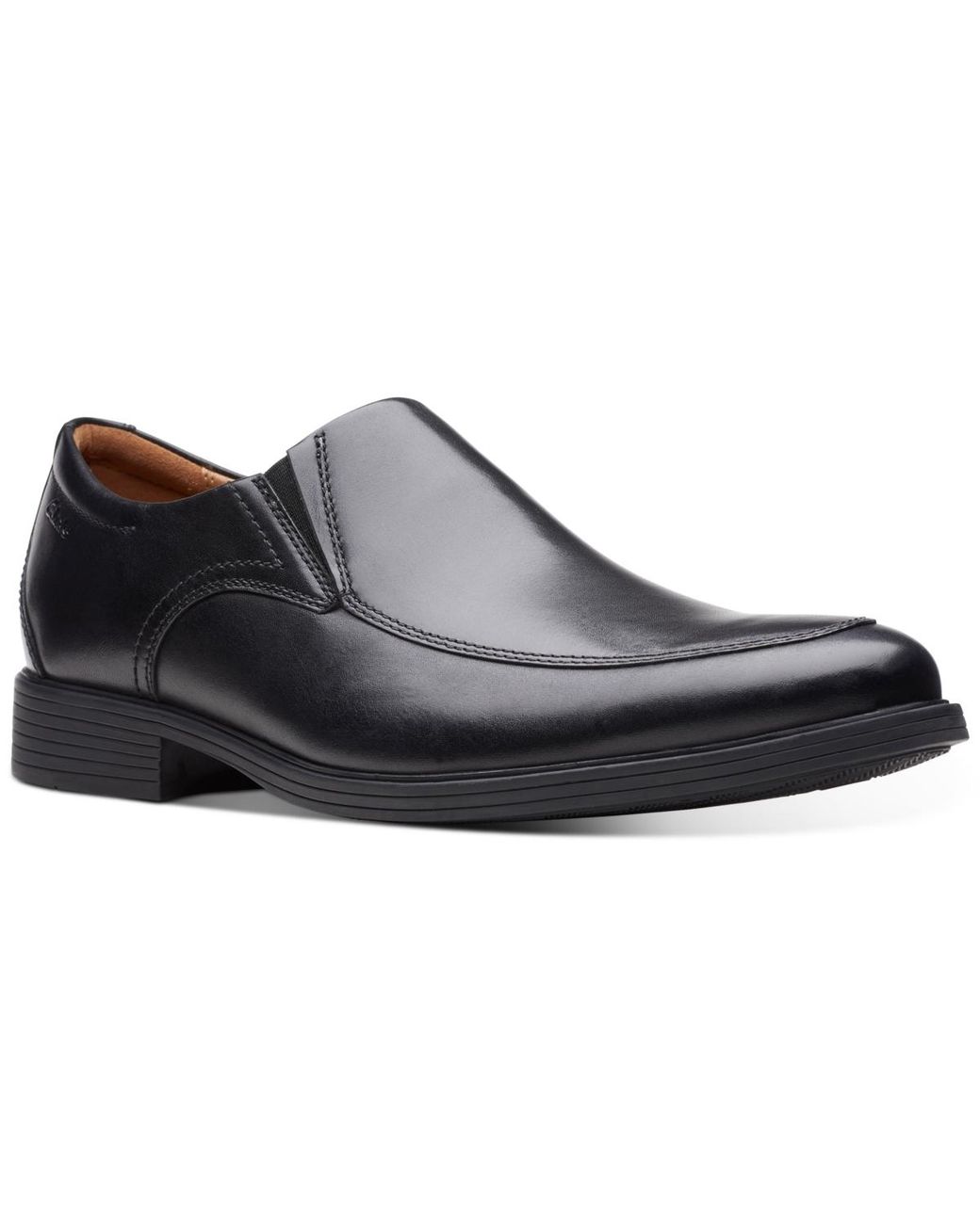 Clarks Black Whiddon Step Loafers for men