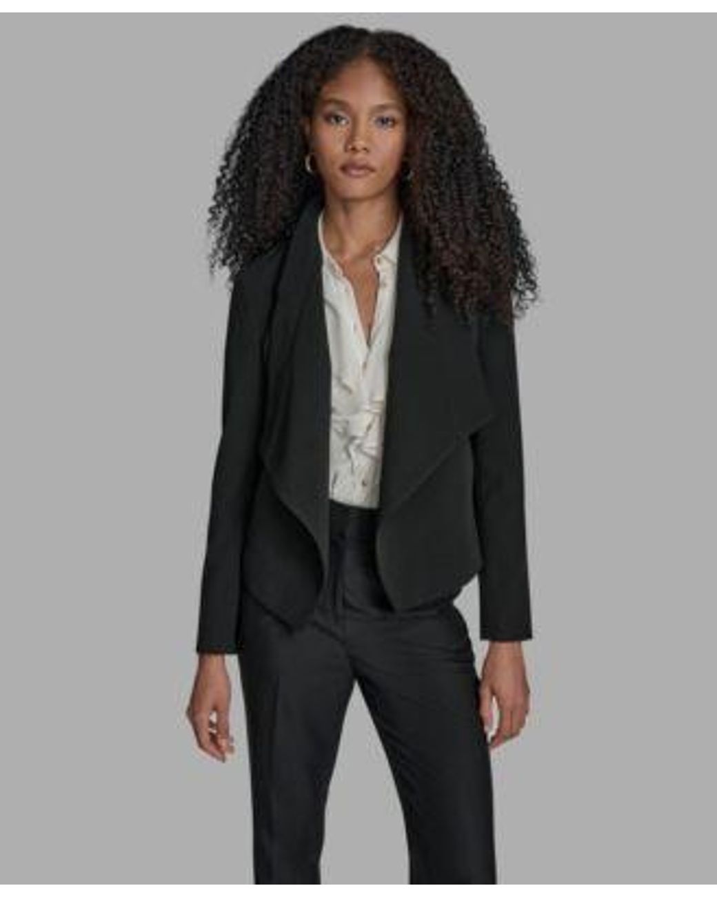 BCBGMAXAZRIA Gray Suits Blazer Pants