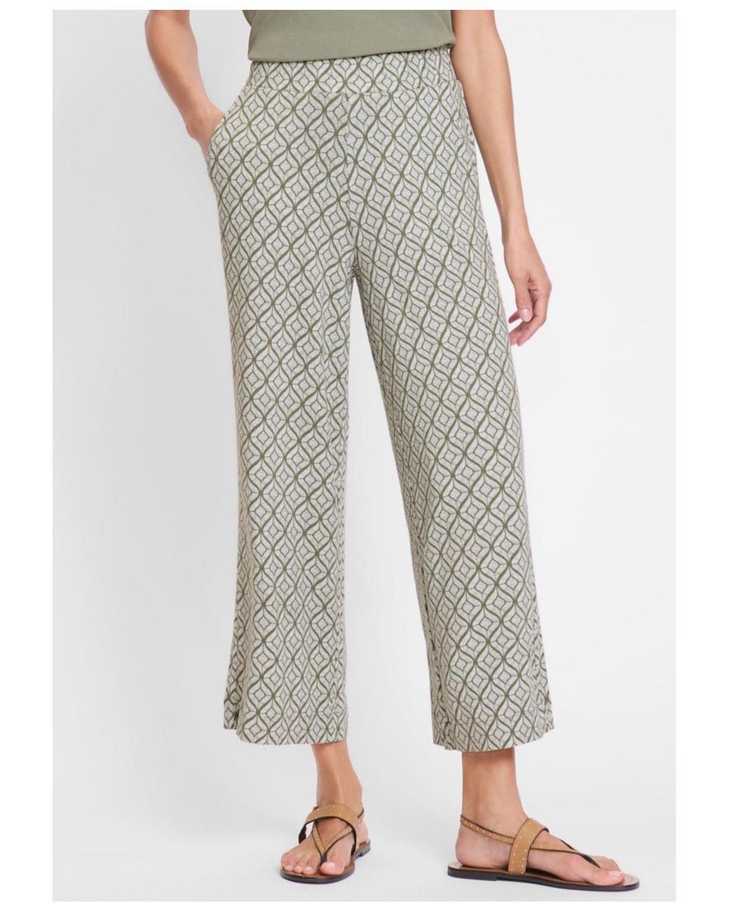 Olsen Gray Ornamental Pull-on Pant