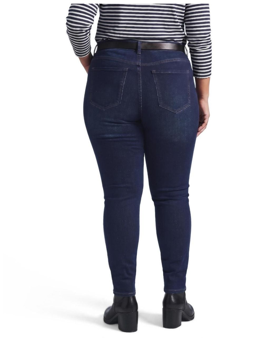 UNIVERSAL STANDARD Seine High Rise Skinny Jeans 32 Inch in Blue | Lyst