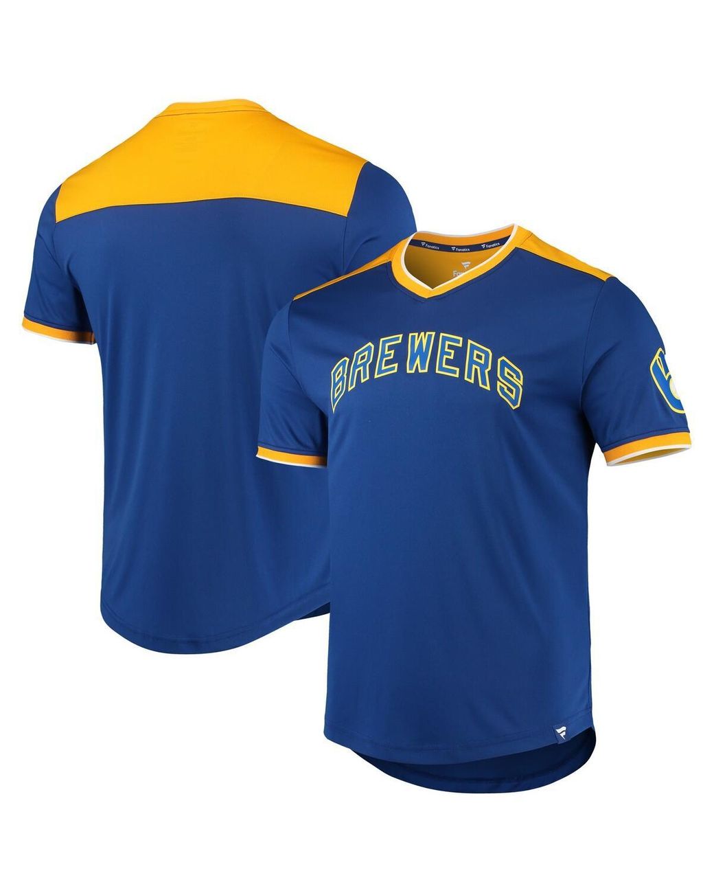 Build-A-Bear Milwaukee Brewers Baseball T-Shirt in Royal Blue