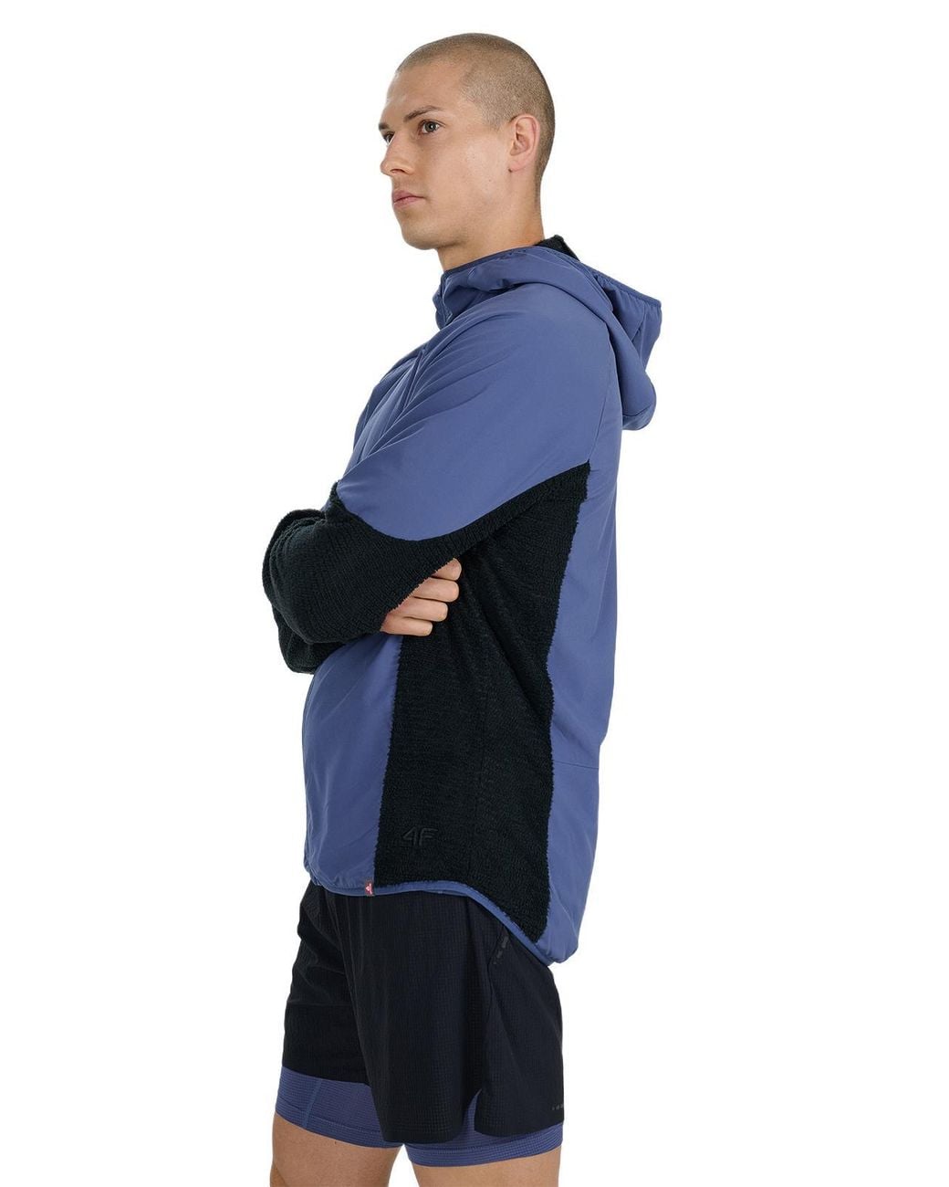4F Blue Primaloft Active Trail Running Sweatshirt for men