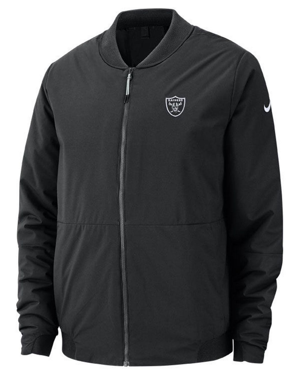 Nike Synthetic Oakland Raiders Bomber Jacket in Black for Men | Lyst