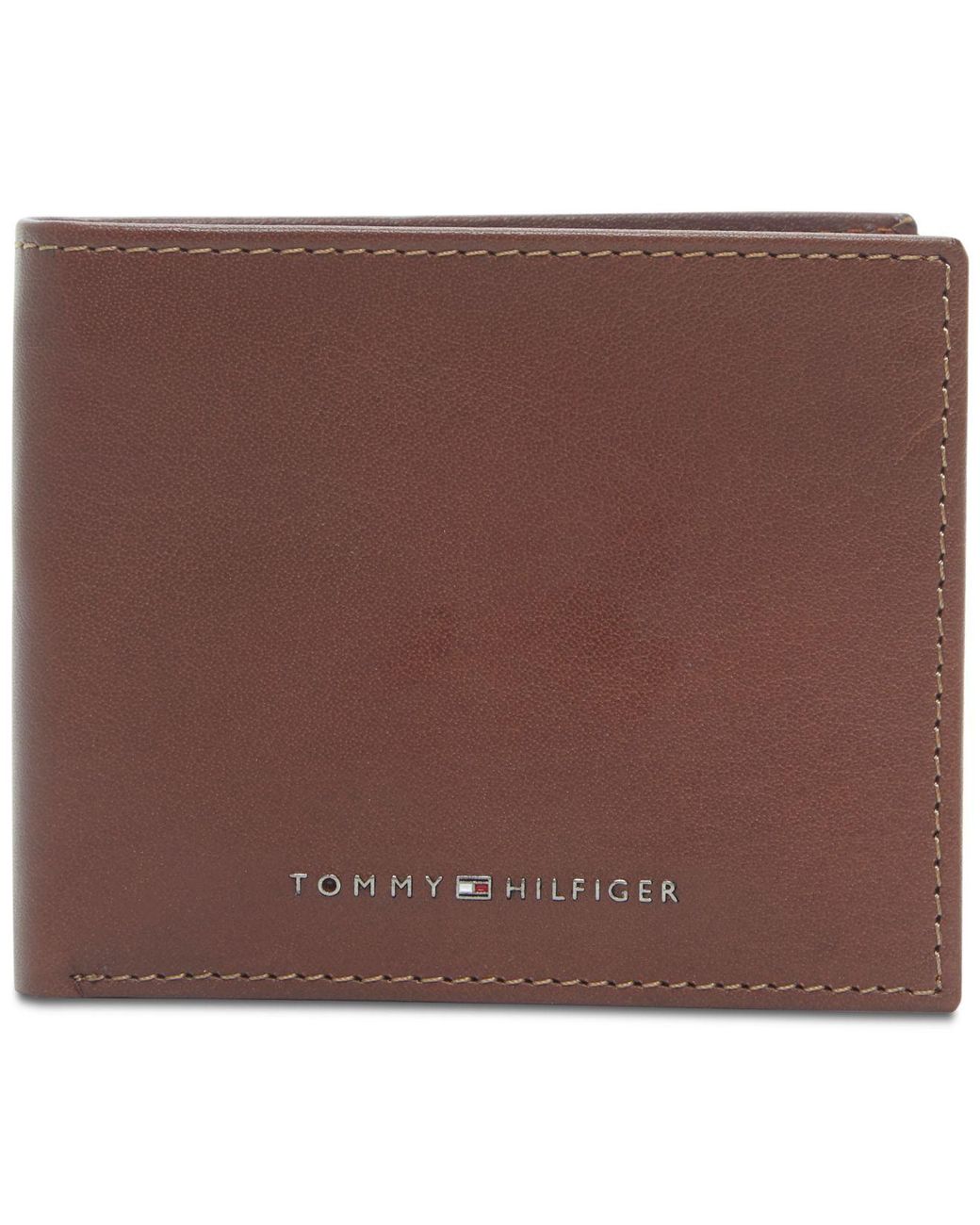 leather wallet tommy hilfiger