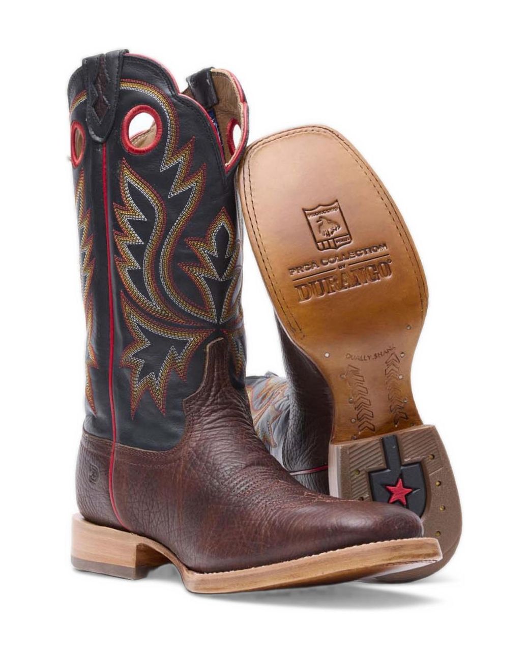Durango Brown Prca Collection Shrunken Bullhide Western Boot for men