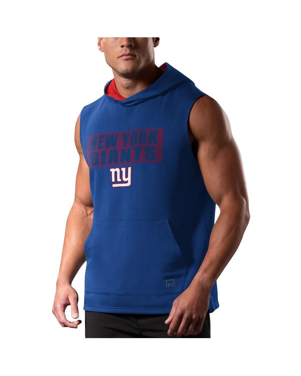 Giants sleeveless hoodie clearance