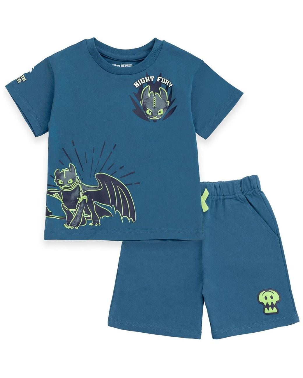 Toothness Dragon How To Train Your Dragon Toddler Boys Dreamworks Toothless T-shirt And ...