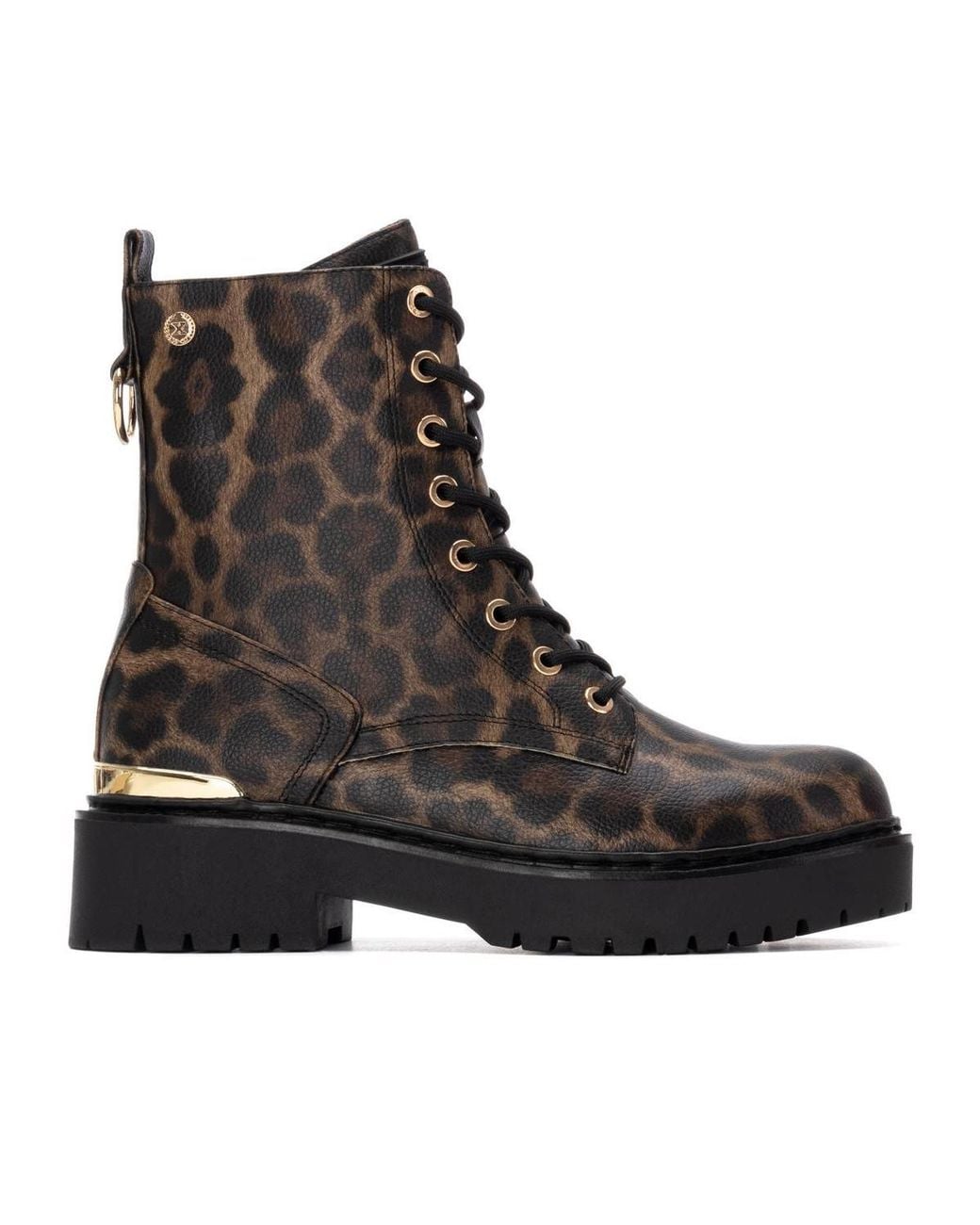 Xti Black Combat Booties By