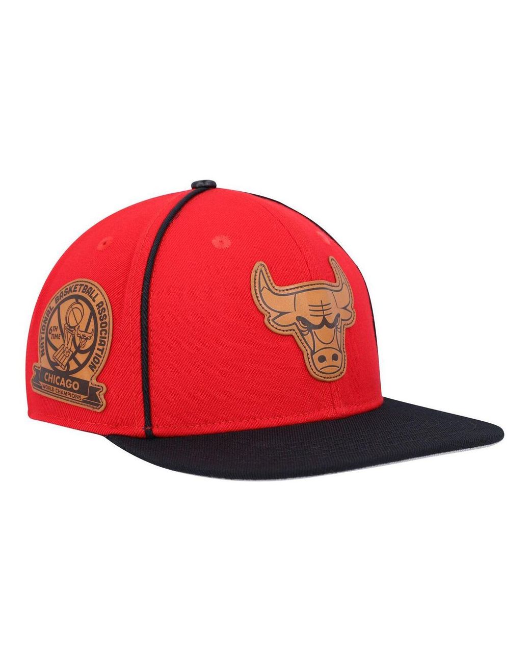 Pro Standard Men's Royal, Black Golden State Warriors Heritage Leather  Patch Snapback Hat