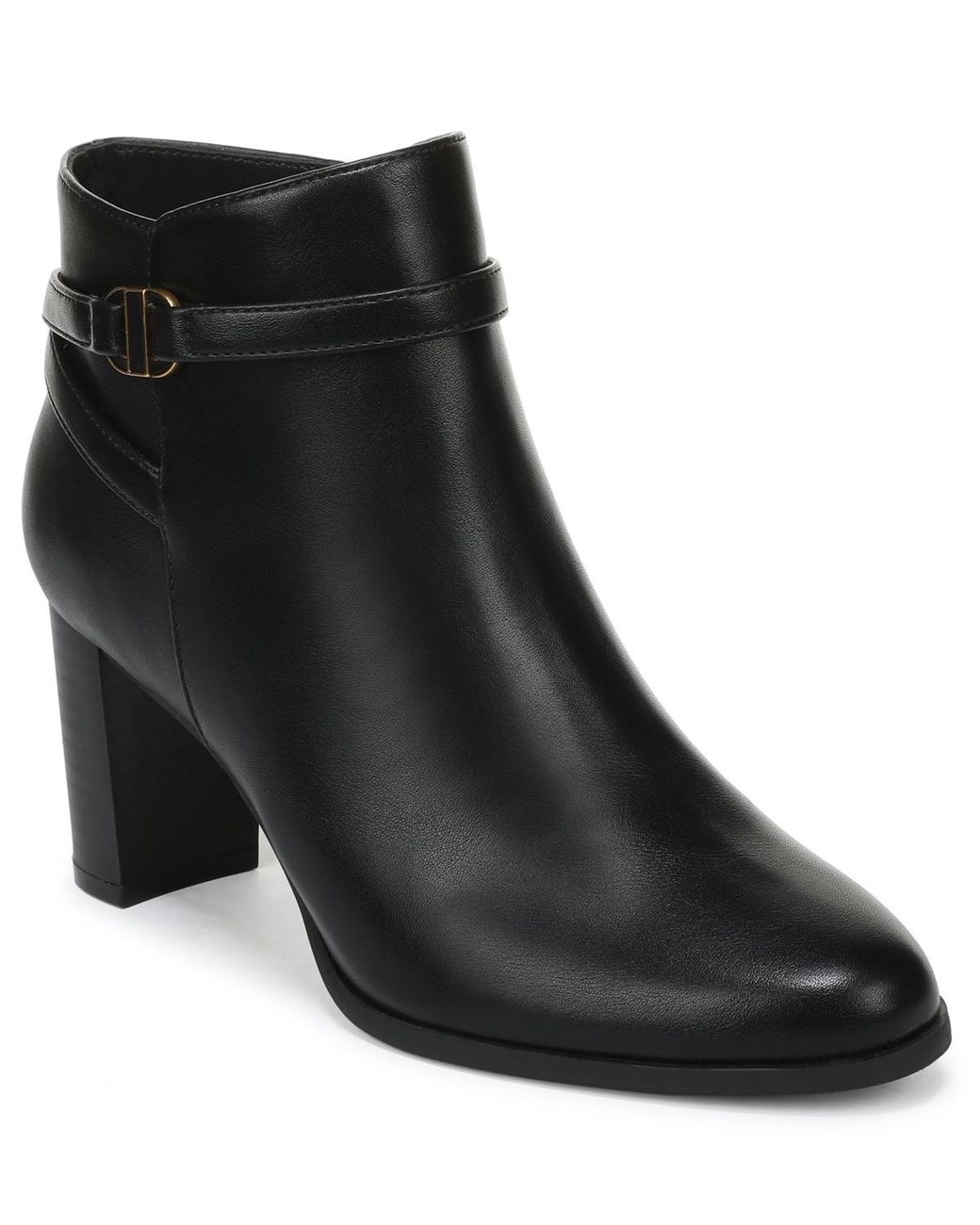 Giani Bernini Black Robynn Block Heel Booties