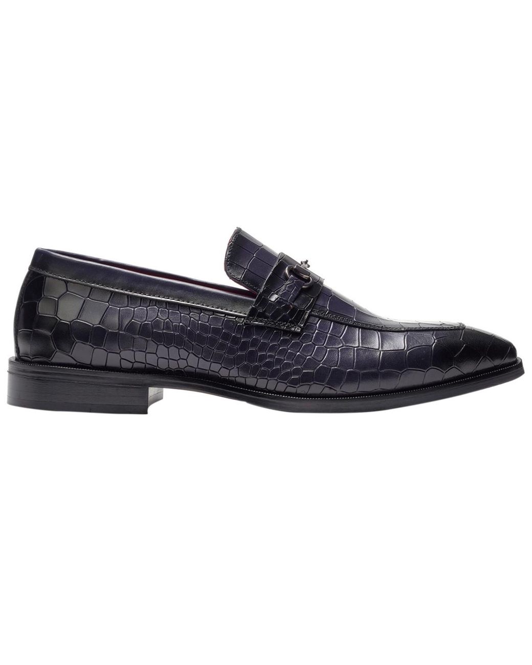 Carlos By Carlos Santana Havana Bit Loafers in Black for Men  display picture 1